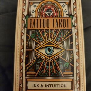 Tattoo Tarot Deck with Eye Motif